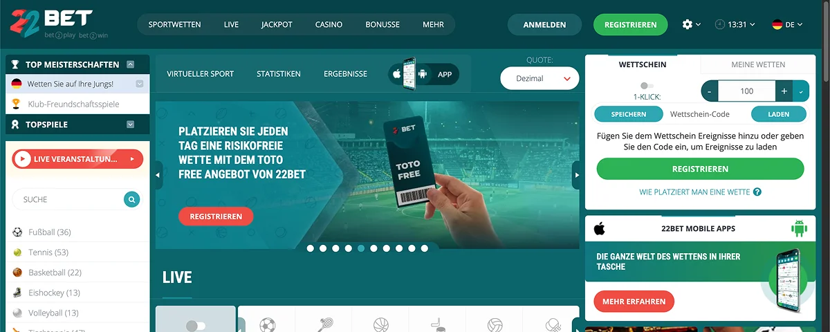 22Bet Zugelassener Online-Sportwettenanbieter 22Bet Zugelassener Online-Sportwettenanbieter